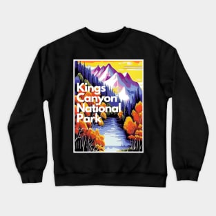 Kings Canyon National Park hike California United States Crewneck Sweatshirt